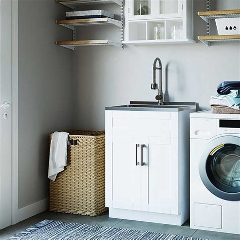 can you use steel cabinets for utility room|clean utility room storage ideas.